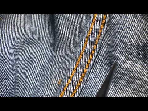 Видео: Как перешить джинсы, с подгонкой, по заданной фигуре.Часть 1