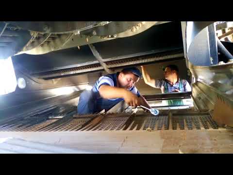 Видео: Комбайн New Holland CR 9.80.  Подготовка к уборке