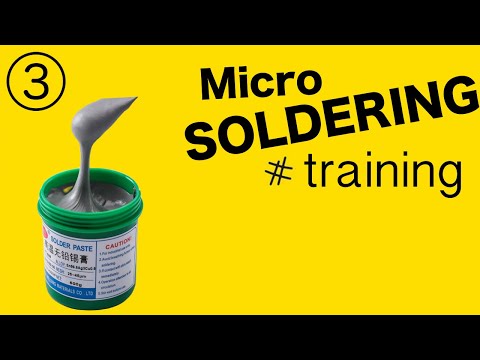 Видео: Как паять SMD с помощью паяльной пасты