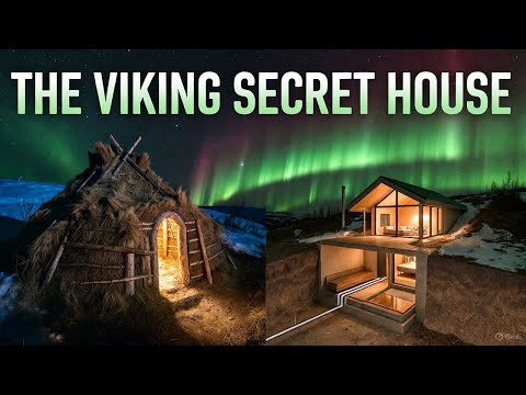 Видео: Земляной дом викингов был таким тёплым, что его стерли из руководств
