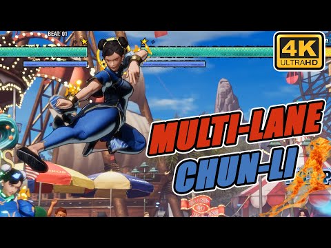 Видео: Многолинейная битва Chun-Li: безумие — FATAL FURY COTW 4K Gameplay
