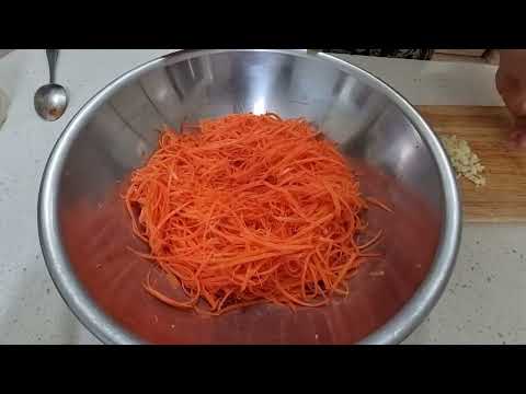 Видео: САМЫЙ ПРОСТОЙ САЛАТ ИЗ МОРКОВИ/THE EASIEST CARROT SALAD