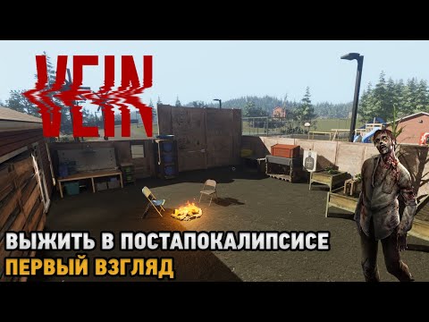Видео: VEIN # Выжить в постапокалипсисе ( первый взгляд )