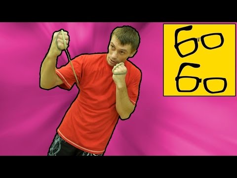 Видео: Работа с резиной для "ударников" с Русланом Акумовым — тренировка с резиной ударов руками и ногами