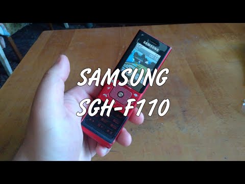Видео: Обзор на SAMSUNG SGH-F110 ADIDAS
