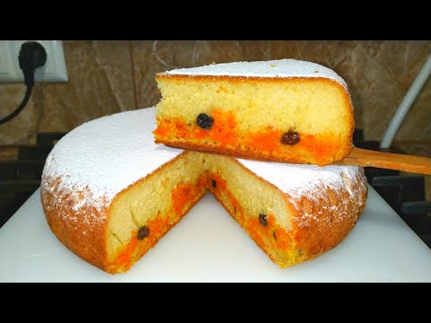 Видео: Шикарный Пирог к Чаю! Просто и ОЧЕНЬ ВКУСНО👍 Нежный как ПУХ! Пирог на сковороде!