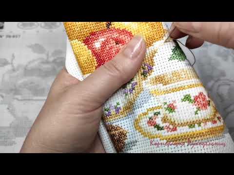 Видео: Ретробэкстич или квадратичный backstitch : как просто и быстро вышивать?