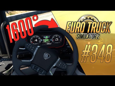 Видео: С ОБОРОТОМ РУЛЯ В 1600° НА PXN V12 Lite ПО ГОРНОЙ ДОРОГЕ — Euro Truck Simulator 2 (1.48.1.2s) [#348]