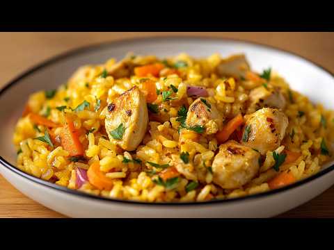 Видео: ❗️Этот рецепт риса с курицей такой вкусный! Я готовлю его снова и снова!