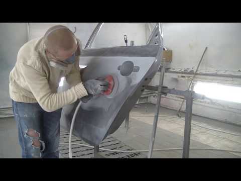 Видео: VW Polo часть2 подготовка и покраска.