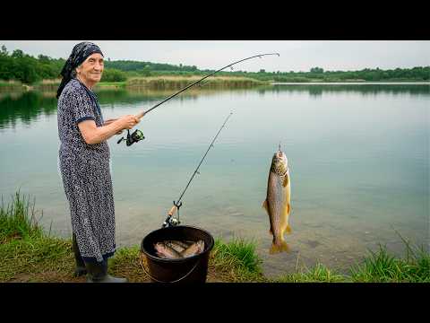 Видео: Вы никогда не видели, как форель готовят именно так! | Рецепт в дровяной печи