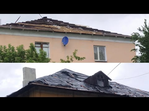 Видео: Казахстан.Актобе.8.07.21. Жилгородок. Залило через открытые крыши. Модернизация не в радость