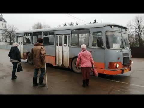 Видео: Автобус ЛиАЗ 677М (АМ 810 52) г. Арзамас