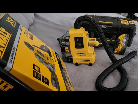 Видео: Распаковка и запуск | Пылесос DWH161 и пила DCS571NT от DeWALT