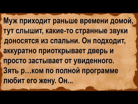 Видео: Как муж застал жену вместе с зятем... Сборник анекдотов!