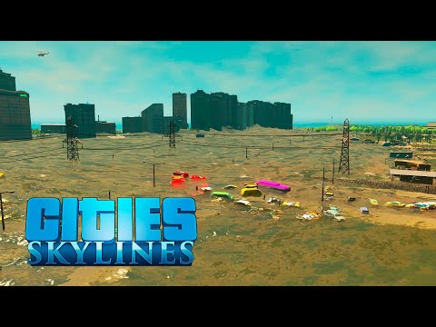 Видео: Cities Skylines - Цунами которое смогло! #16