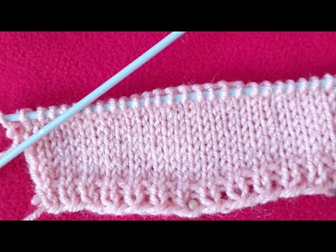Видео: Укороченные ряды по лицевой глади.