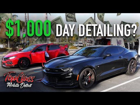 Видео: СКОЛЬКО ДЕНЕГ МОЖНО ЗАРАБОТАТЬ НА ДЕТЕЙЛИНГЕ АВТОМОБИЛЕЙ? -TOPCLASS DETAIL