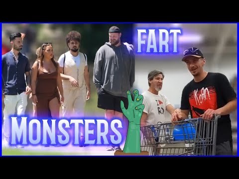 Видео: ПУКАЮЩИЕ МОНСТРЫ 🧟‍♂️💩 (Самый смешной микс розыгрышей с пуками) 😝