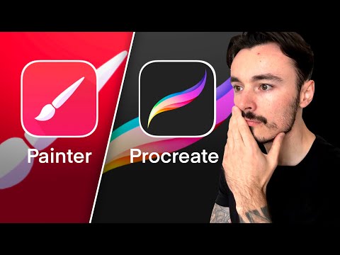 Видео: Infinite Painter с точки зрения пользователей Procreate