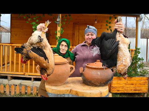 Видео: Рецепт смеси необыкновенно вкусной курицы и утки | Расслабляющий день в деревне
