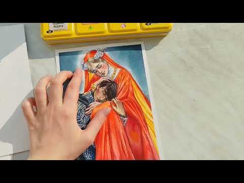 Видео: Обзор акварельного скетчбука (или типа того)