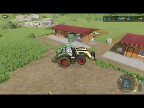 Видео: День#9 FS22 с10к до млн на карте Ничейная Земля ,сбор урожая,...