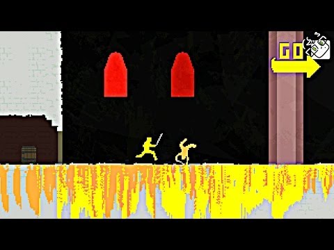 Видео: Гагатун против Максима в Nidhogg