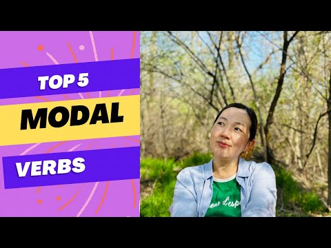 Видео: Top 5 Modal verbs//Модаль етістіктері can,should,must,have to,may
