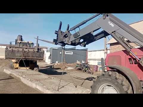 Видео: Мтз-1221 и Вольво бл61 . Парная работа. 