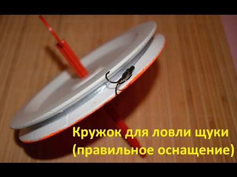 Видео: Кружок для ловли щуки (правильное оснащение)