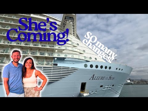 Видео: Полная экскурсия по кораблю Allure of the Seas после сухого дока!