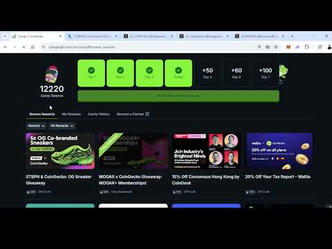 Видео: Розыгрыш NFT кросовка STEPN x CoinGecko