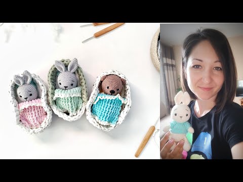 Видео: Знакомство со мной, вязаные люлечки для игрушек