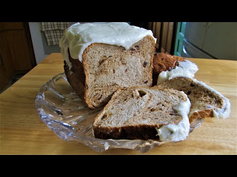 Видео: ВНИМАНИЕ: Хлеб с изюмом и корицей из хлебопечки