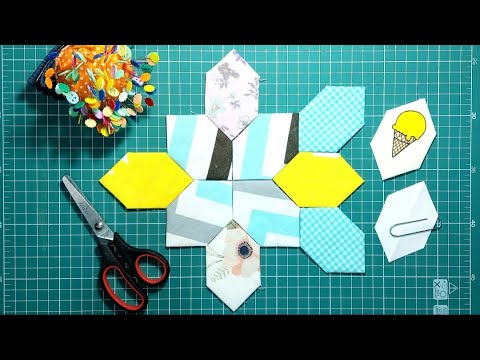 Видео: Пэчворк для начинающих. Ручное шитье по шаблонам. 3 способа собрать изделие без машинки.