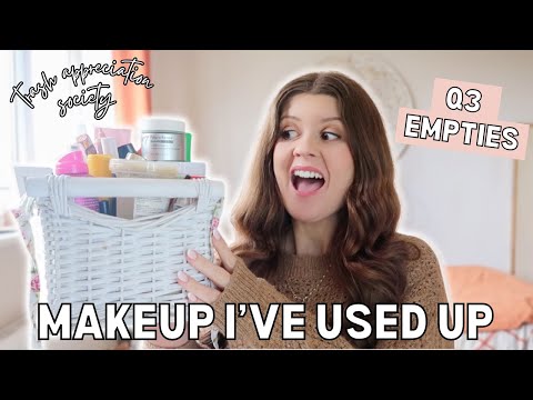 Видео: Пустые бутылки в третьем квартале 2025 г. | Обновление для конкурса по использованию косметики