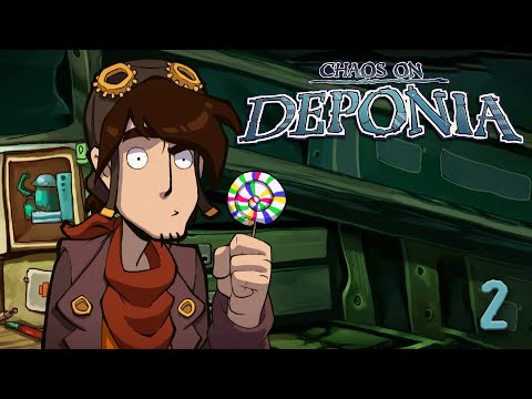 Видео: Несладкое приветствие Гоал - Chaos on Deponia - 2