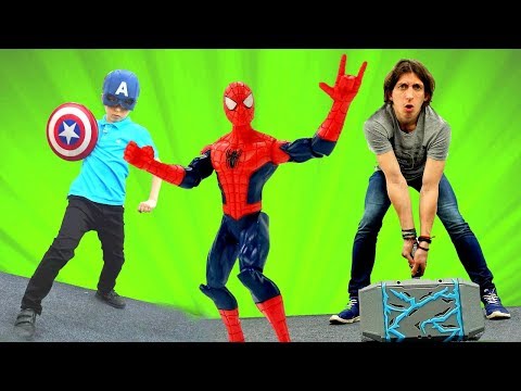 Видео: Человек Паук и новые Мстители! Игры для мальчиков.