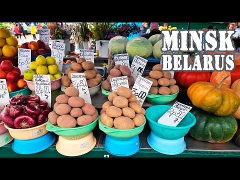 Видео: Минск 4K | Комаровка | Прогулка по главному рынку Беларуси.Цены в октябре 2025.