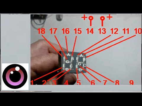 Видео: 18. Шифратор и семисегментный индикатор. Диоды в постоянном токе. Для начинающих электронщиков