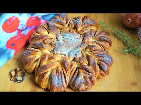 Видео: Восхитительный Пирог с корицей Рождественская Звезда! Cinnamon Pie