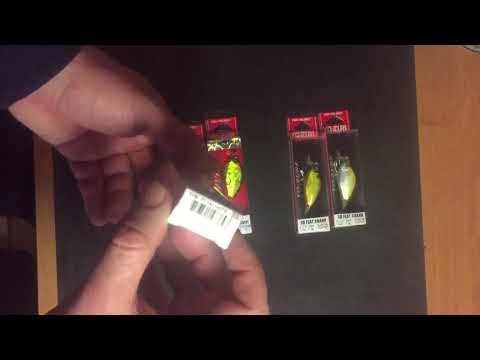 Видео: Воблер Yo-Zuri 3D Flat Crank F683 и F1141