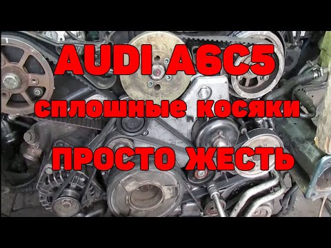 Видео: На обслуживании Audi A6C5 2.5 TDI. Просто жесть.