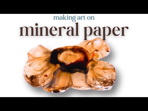 Видео: Использование минеральной бумаги в моем творчестве — впечатляющие результаты