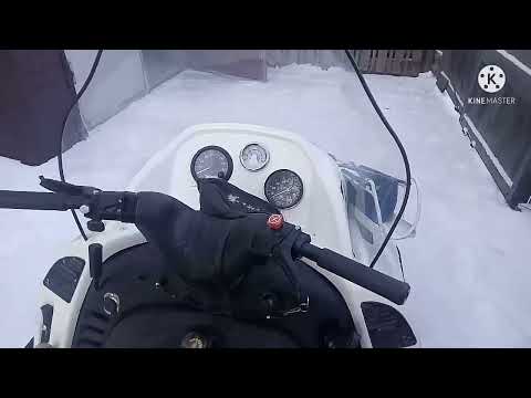 Видео: Тайга Варяг 550 нюхает бензин после замены пружины. Расход. Не трогая карбюратор. Один.