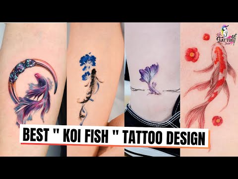 Видео: Минималистичные татуировки с рыбой кои 2025 | Идеи татуировок с рыбой кои для мужчин | Стили тату...