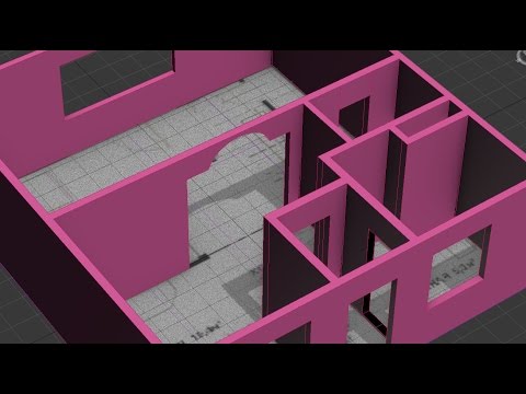 Видео: 3ds Max арка в комнате