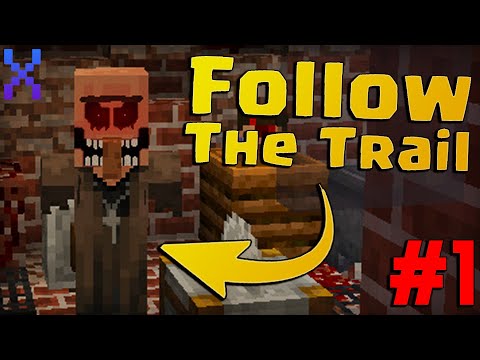 Видео: Прохождение Хоррор Карты "Follow The Trail" (#1) - Minecraft (Poison на русском?!)