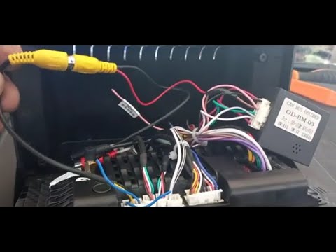 Видео: Установка камеры заднего вида и подключение к декодеру Can Bus BMW X3